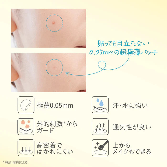 Clear Turn Gomenne bare skin Kinishinai patches 46 pieces