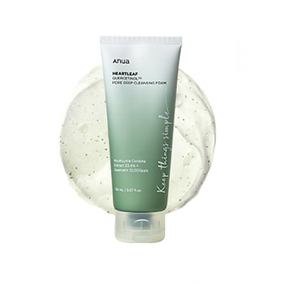 ANUA Heartleaf Quercetinol Pore Deep Cleansing Foam 150ml